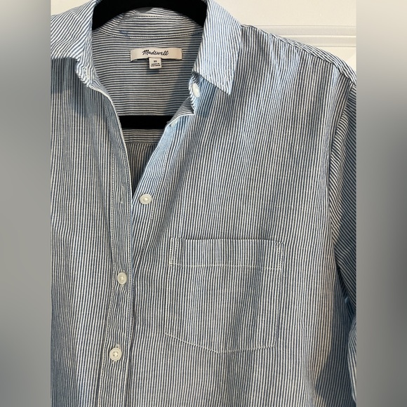 Madewell Stripe Button Down - Picture 4 of 6